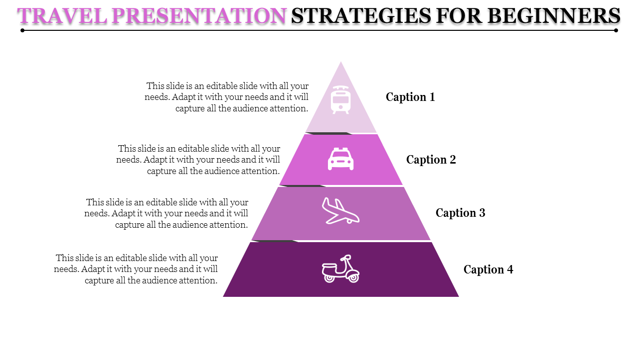 Free - Travel PowerPoint Presentation Template in Pyramid Model